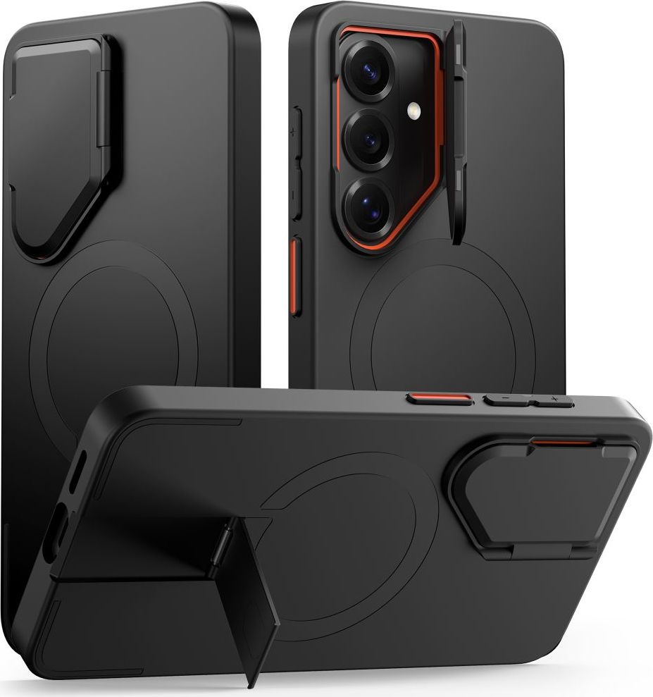 TECH-PROTECT KEVLAR AURA MAGSAFE GALAXY S26 BLACK/ORANGE