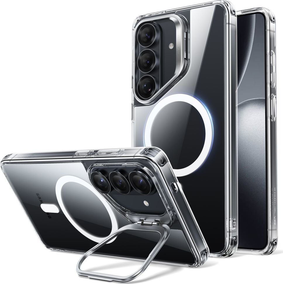 ESR CLASSIC HYBRID KICKSTAND MAGSAFE GALAXY S26 CLEAR