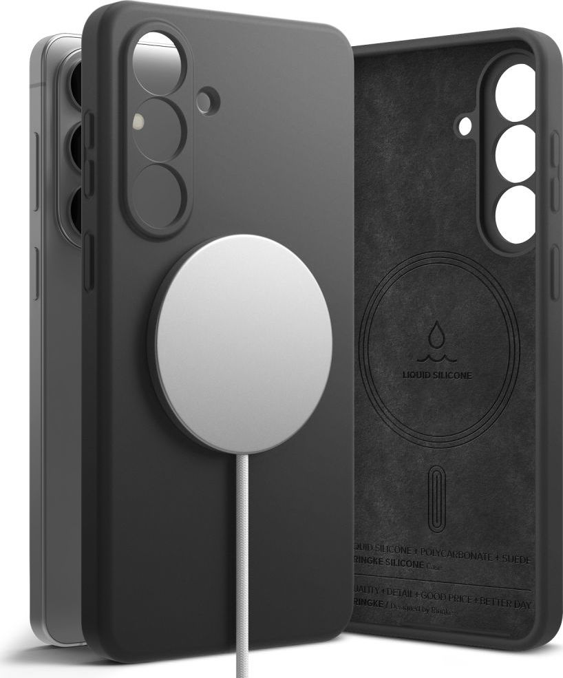 RINGKE SILICONE MAGNETIC MAGSAFE GALAXY S26+ PLUS BLACK