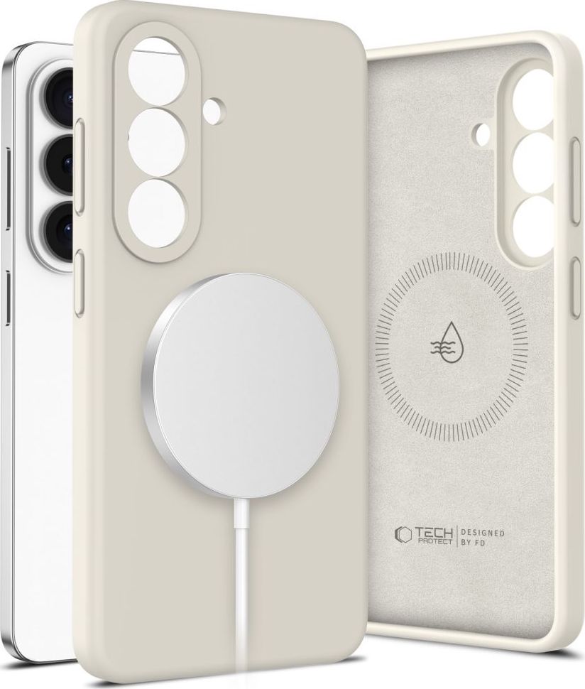 TECH-PROTECT SILICONE MAGSAFE GALAXY S26+ PLUS COSMIC LATTE