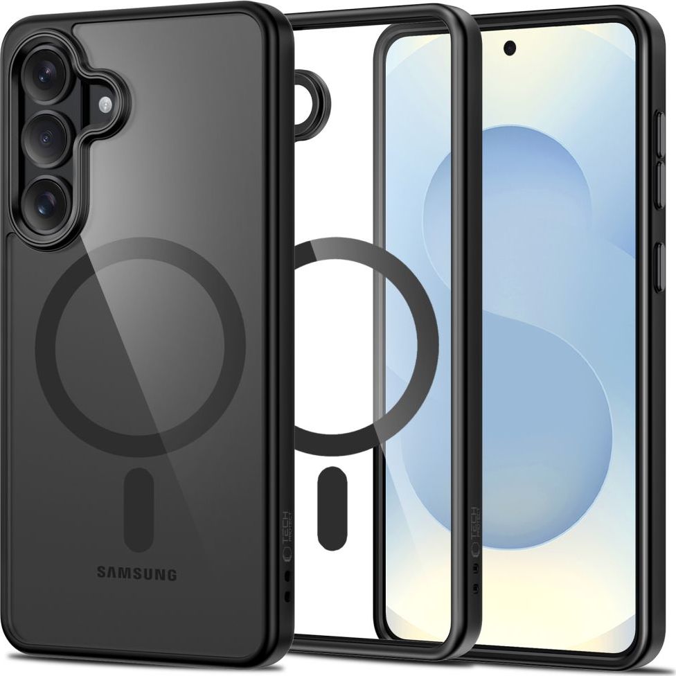 TECH-PROTECT MAGMAT MAGSAFE GALAXY S26+ PLUS BLACK/CLEAR