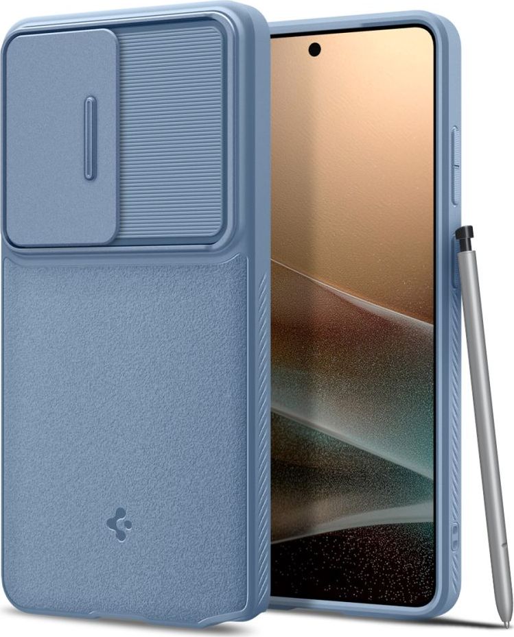 Levně Kryt Spigen Optik Armor Galaxy S26 Ultra světle modrý