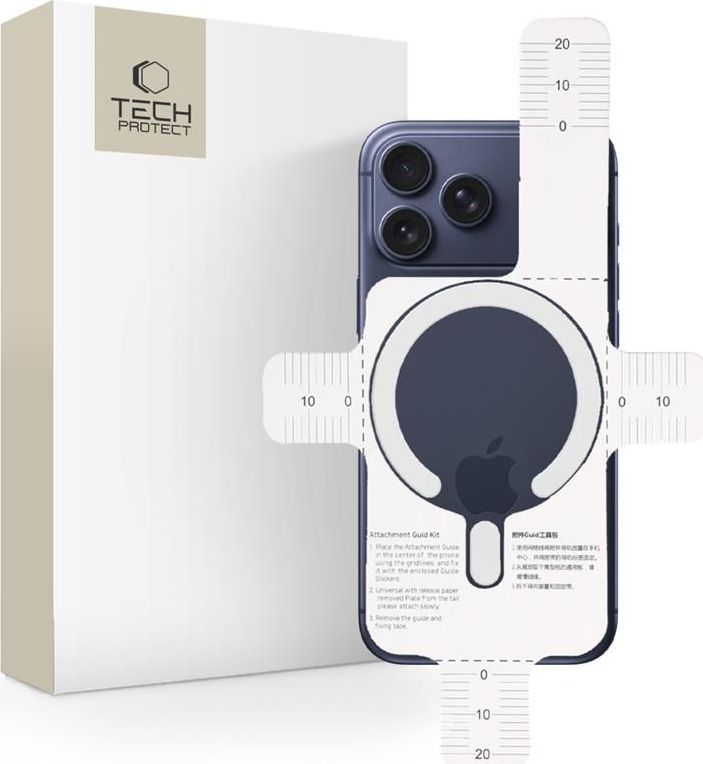 TECH-PROTECT MMP-200 MAGNETIC MAGSAFE RING WHITE