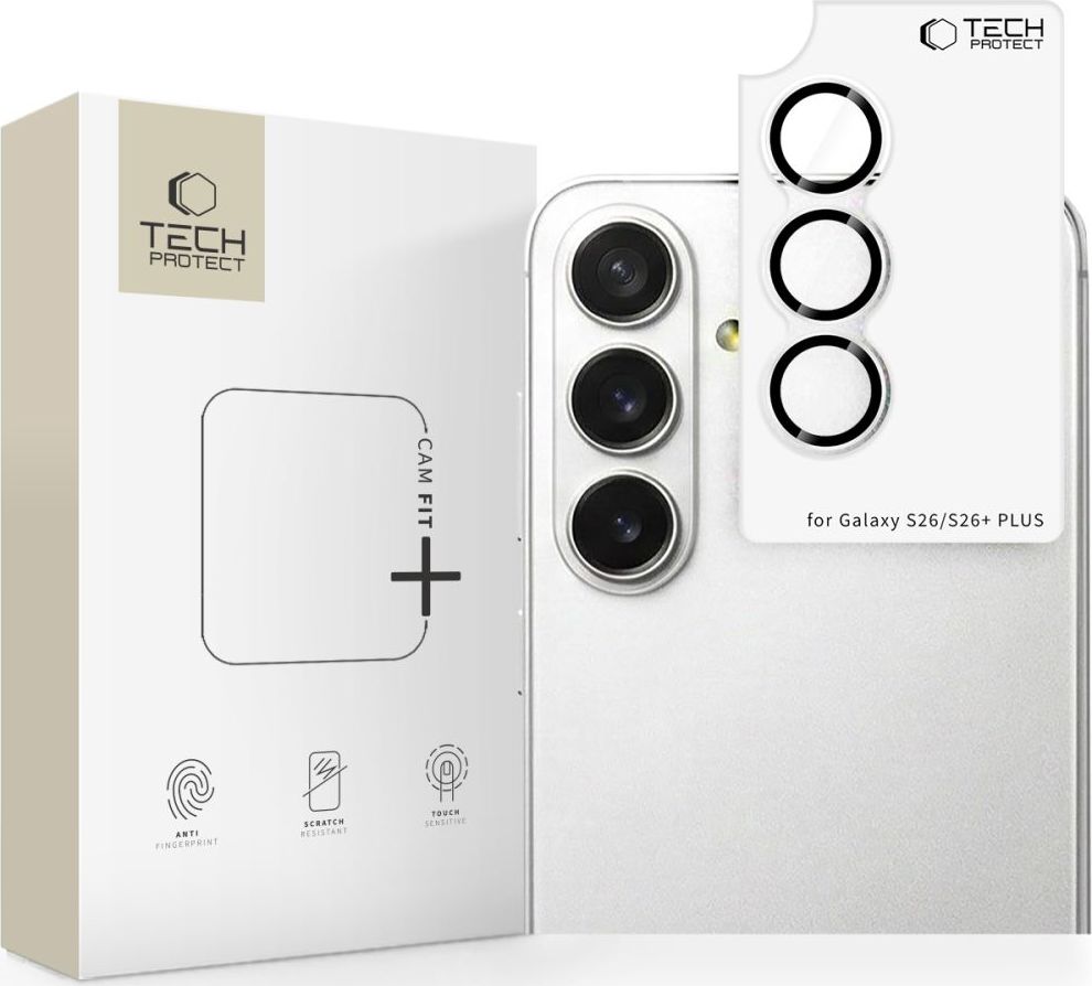 PRŮHLEDNÝ KRYT FOTOAPARÁTU TECH-PROTECT FIT+ PRO GALAXY S26 / S26+ PLUS