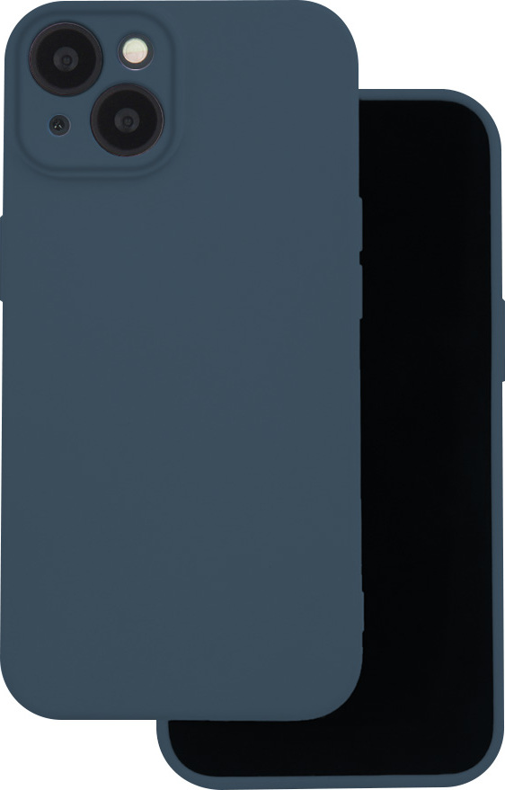 Silikonový kryt pro Motorola Moto G75 tmavě modrý