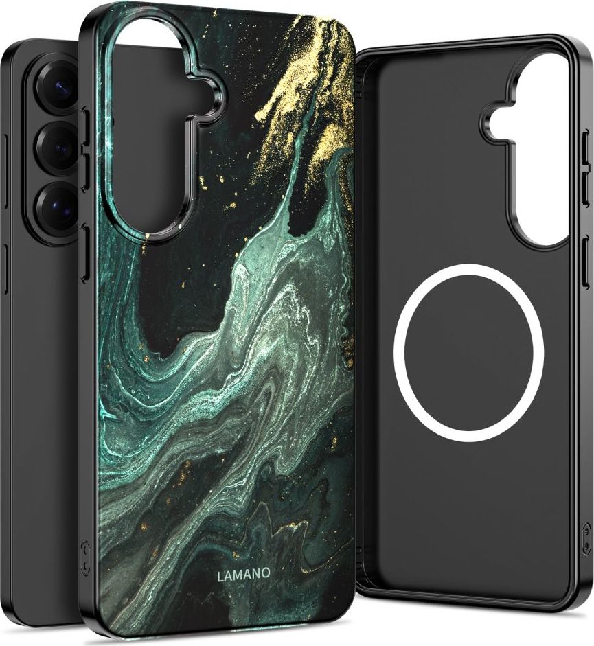 Tech-Protect Lamano MagSafe kryt pro Samsung Galaxy S26, Verde Aura