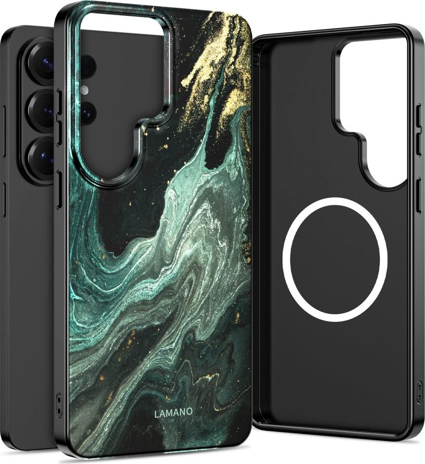 Tech-Protect Lamano MagSafe kryt na Samsung Galaxy S26 Ultra, Verde Aura