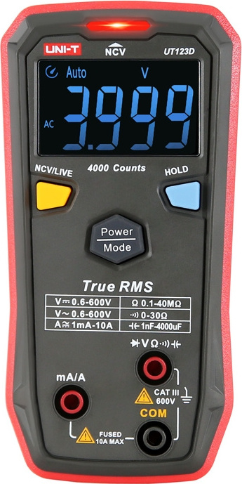 Inteligentní digitální multimetr UNI-T UT123D