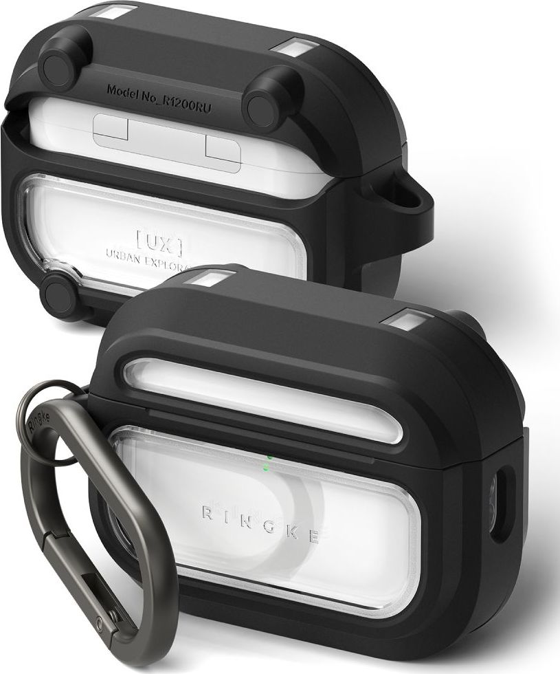 RINGKE UX MAGNETIC MAGSAFE APPLE AIRPODS PRO 3 BLACK/CLEAR