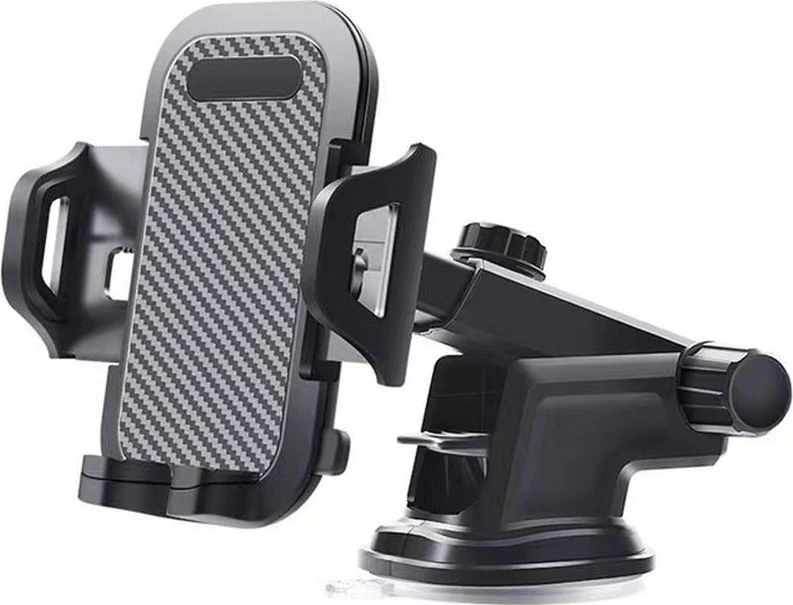 DRŽÁK DO AUTOMOBILU TC-082 NA ČELNÍ SKLO, ČERNÝ