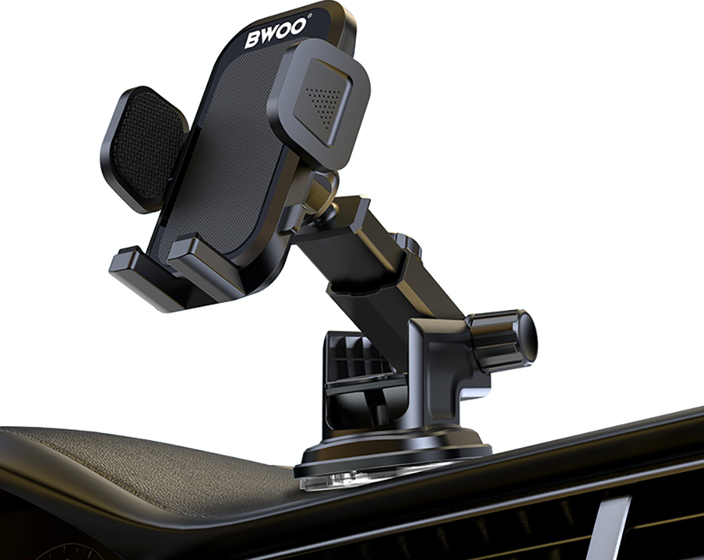 Držák do auta BWOO BO-ZJ125 ABS+silikon+hliník