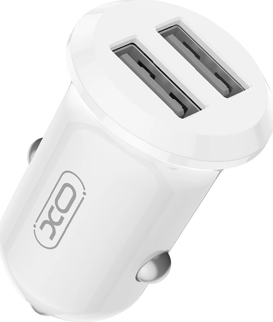 Autonabíječka XO CC67 12W 2x USB bílá