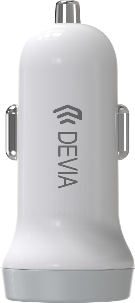 Autonabíječka Devia Smart 2x USB 3,1A bílá