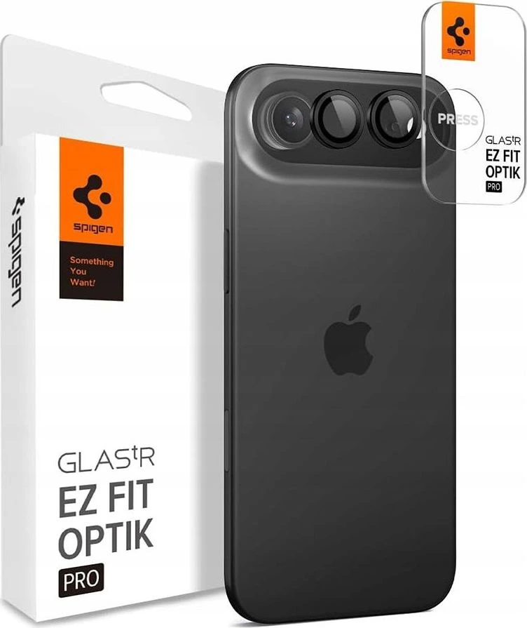 OSŁONA APARATU SPIGEN OPTIK PRO GLAS.TR ”EZ FIT” CAMERA PROTECTOR 2-PACK IPHONE AIR BLACK