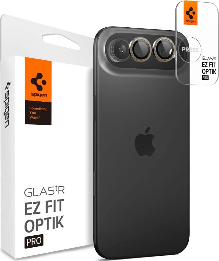 OSŁONA APARATU SPIGEN OPTIK PRO GLAS.TR ”EZ FIT” CAMERA PROTECTOR 2-PACK IPHONE AIR GOLD