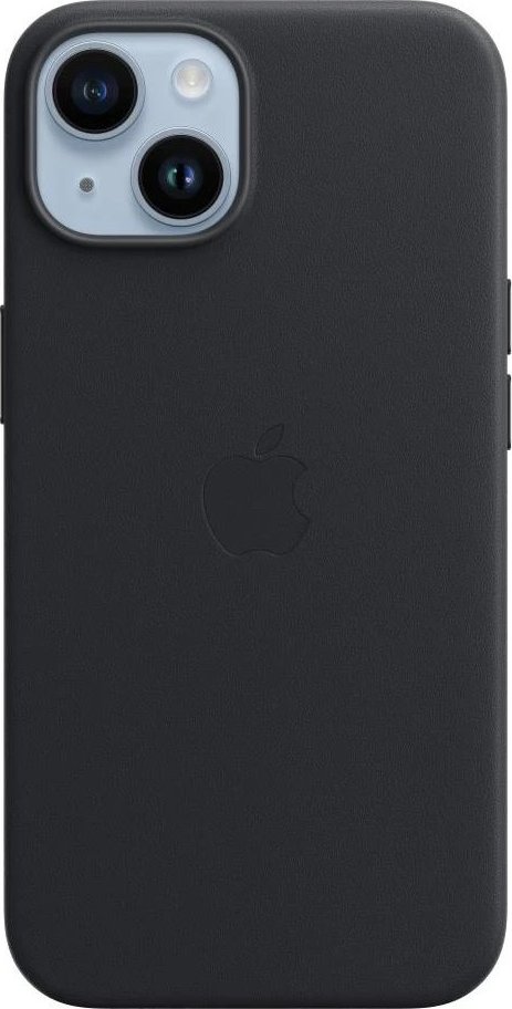 Levně MPP93ZM/A Apple Kožený Kryt vč. MagSafe pro iPhone 14 Plus Midnight
