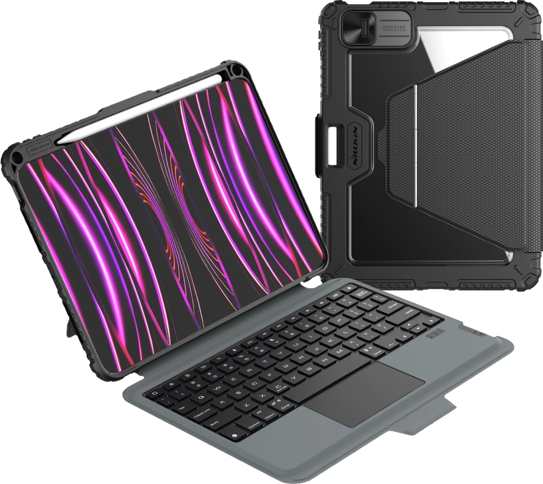 Nillkin Bumper Link Keyboard Case (Backlit Version) pro iPad Pro 11 2024 Black