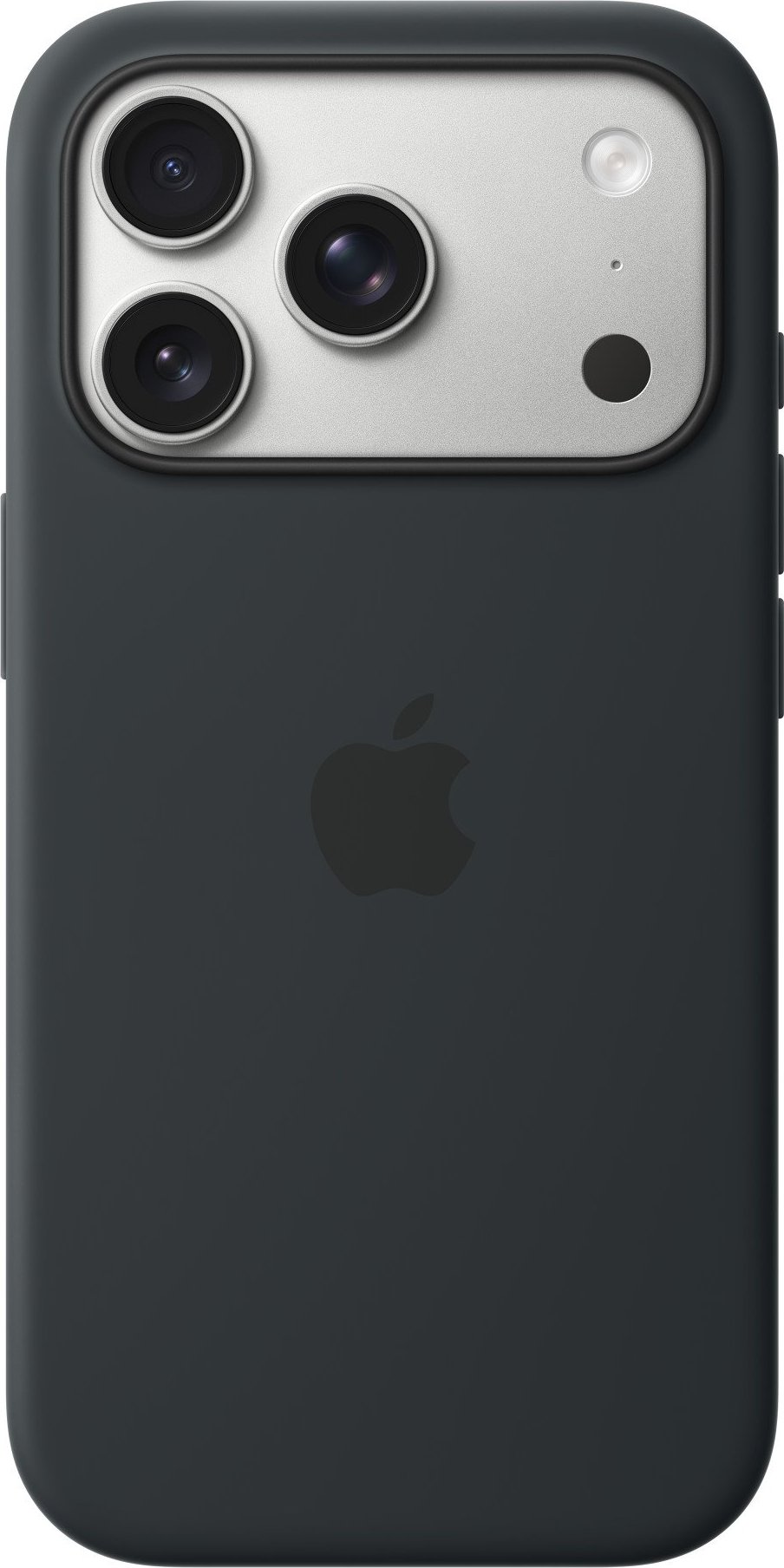 Levně MGFK4ZM/A Apple Silikonový Kryt vč. Magsafe pro iPhone 17 Pro Black
