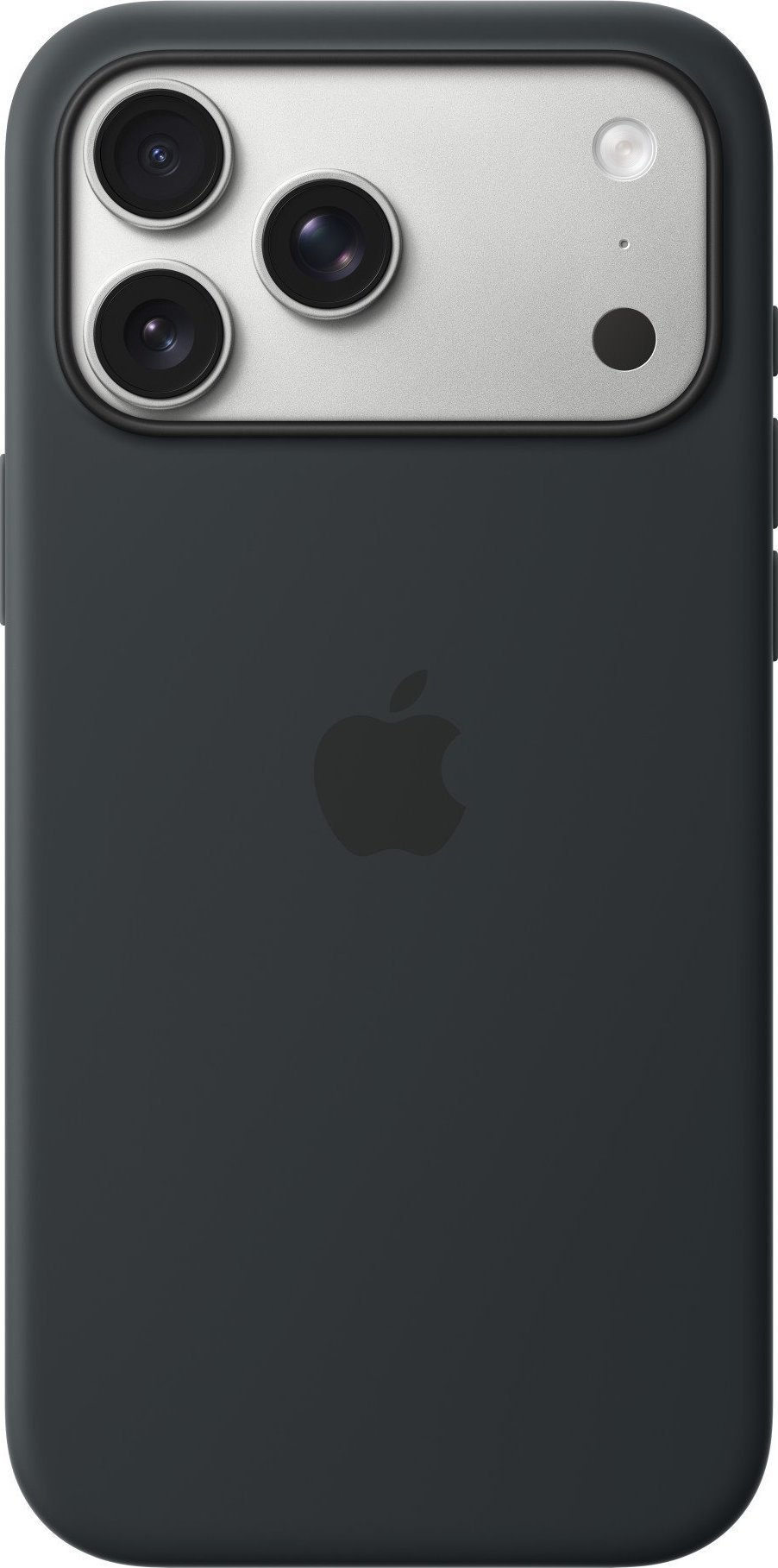 Levně MGFR4ZM/A Apple Silikonový Kryt vč. Magsafe pro iPhone 17 Pro Max Black