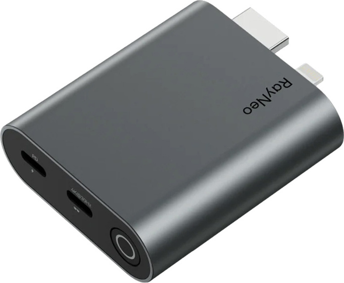 Levně Adaptér HDMI na USB-C pro nabíjení brýlí AR RayNeo