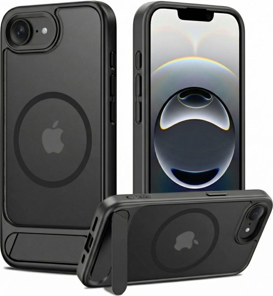 Levně TECH-PROTECT MAGRACK MAGSAFE IPHONE 16E / 17E MATTE BLACK