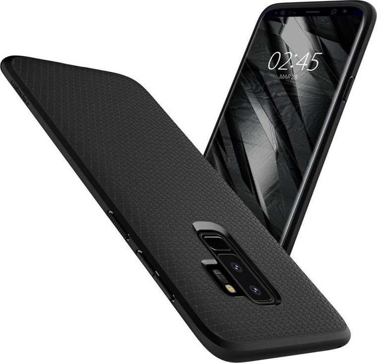 Spigen Liquid Air, matte black - Galaxy S9+