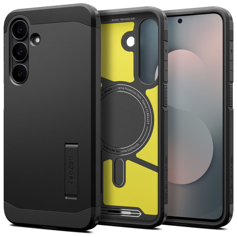 Levně SPIGEN TOUGH ARMOR MAG MAGSAFE GALAXY S25 FE BLACK