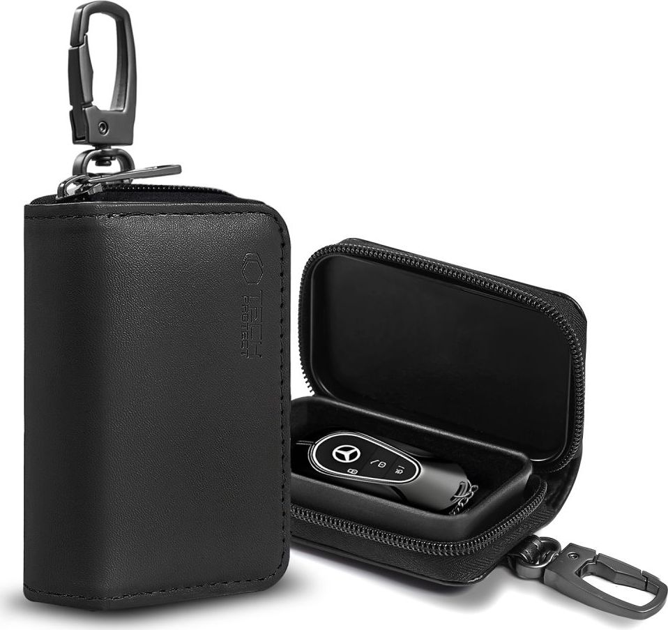 Levně Faradayova klec TECH-PROTECT KLR300 POUCH KEYLESS RFID SIGNAL BLOCKER CASE BLACK/BLACK