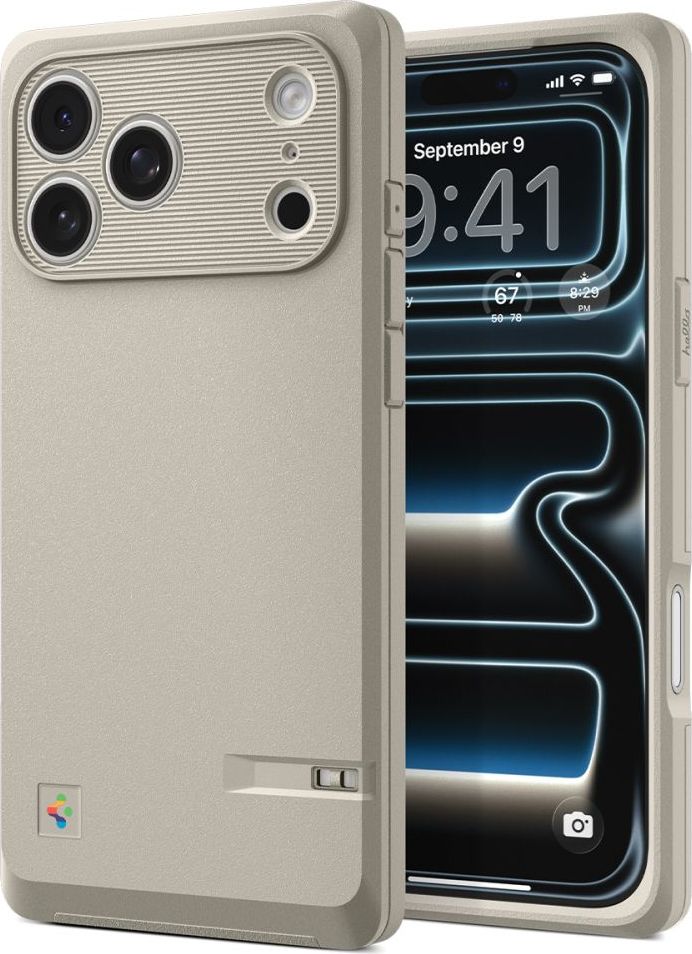 Levně SPIGEN CLASSIC LS MAGSAFE IPHONE 17 PRO STONE