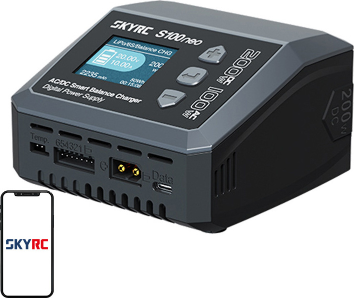 Inteligentní nabíječka SkyRC S100neo AC/DC