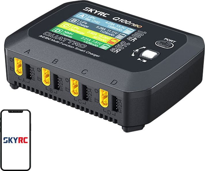 SkyRC Q100neo AC/DC multifunkční inteligentní nabíječka