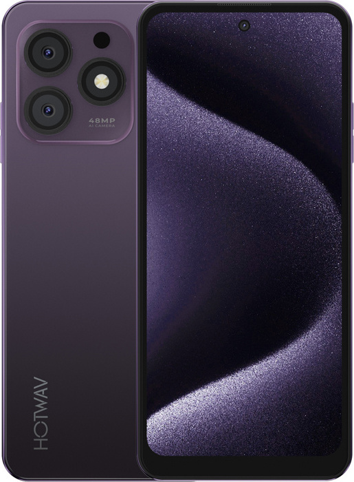 Levně Smartphone HOTWAV Note 13 Max, 6GB/256GB, fialový