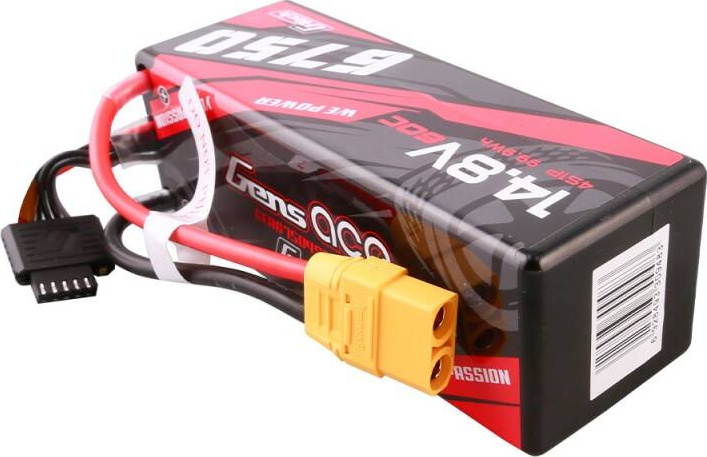Levně Akumulátor Gens ace G-Tech 6750mAh 14,8V 60C 4S1P 14# XT90