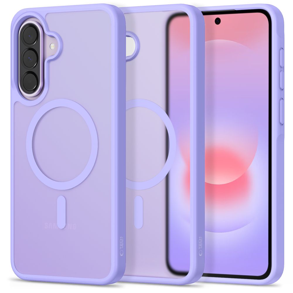 Levně Tech-Protect Magmat MagSafe kryt pro Samsung Galaxy A36 / A56 / A37 5G, Matte Lilac