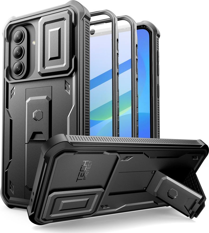 Levně Tech-Protect Kevlar Cam+ 2-Set odolný kryt na Samsung Galaxy A36 / A37 5G, černý