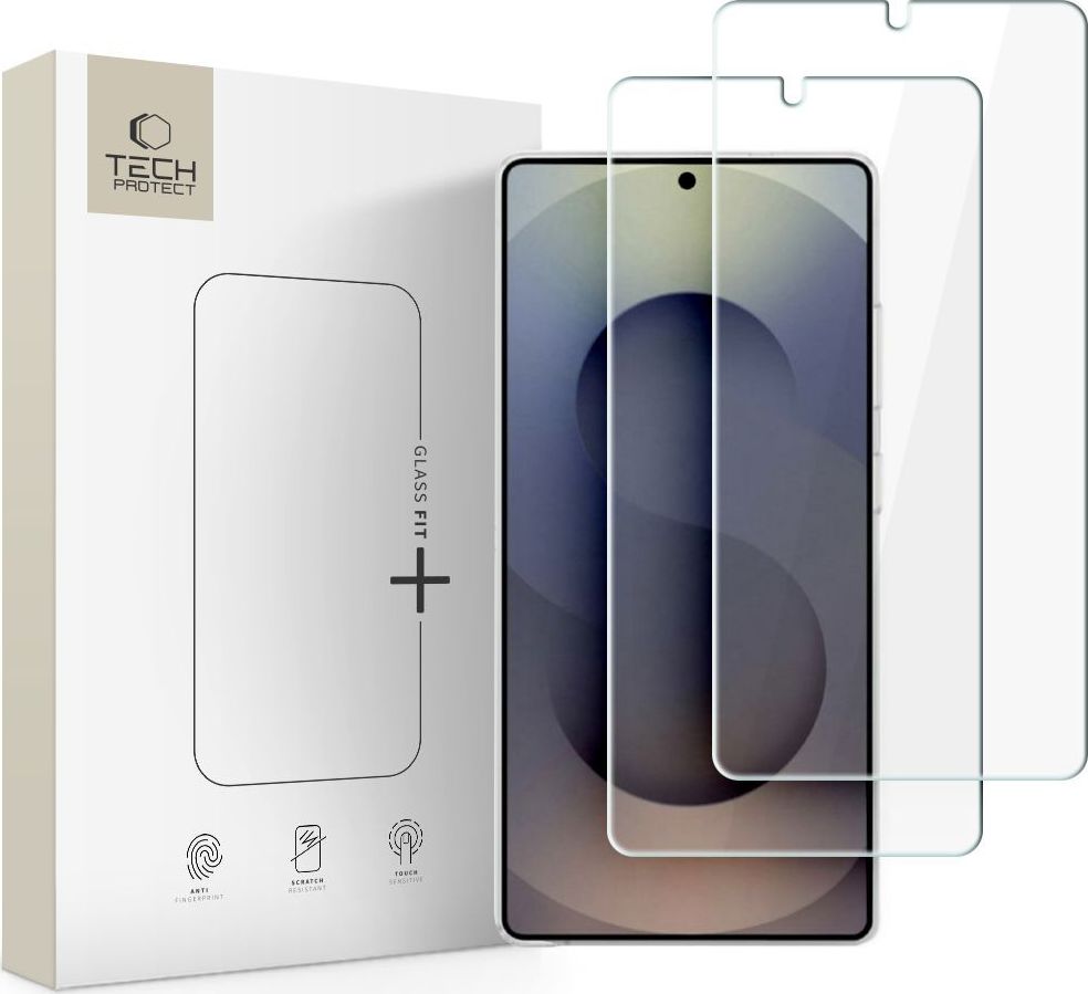 Levně Tvrzené sklo Tech-Protect Glass Fit+ (2-pack) Samsung Galaxy S26 Ultra Clear