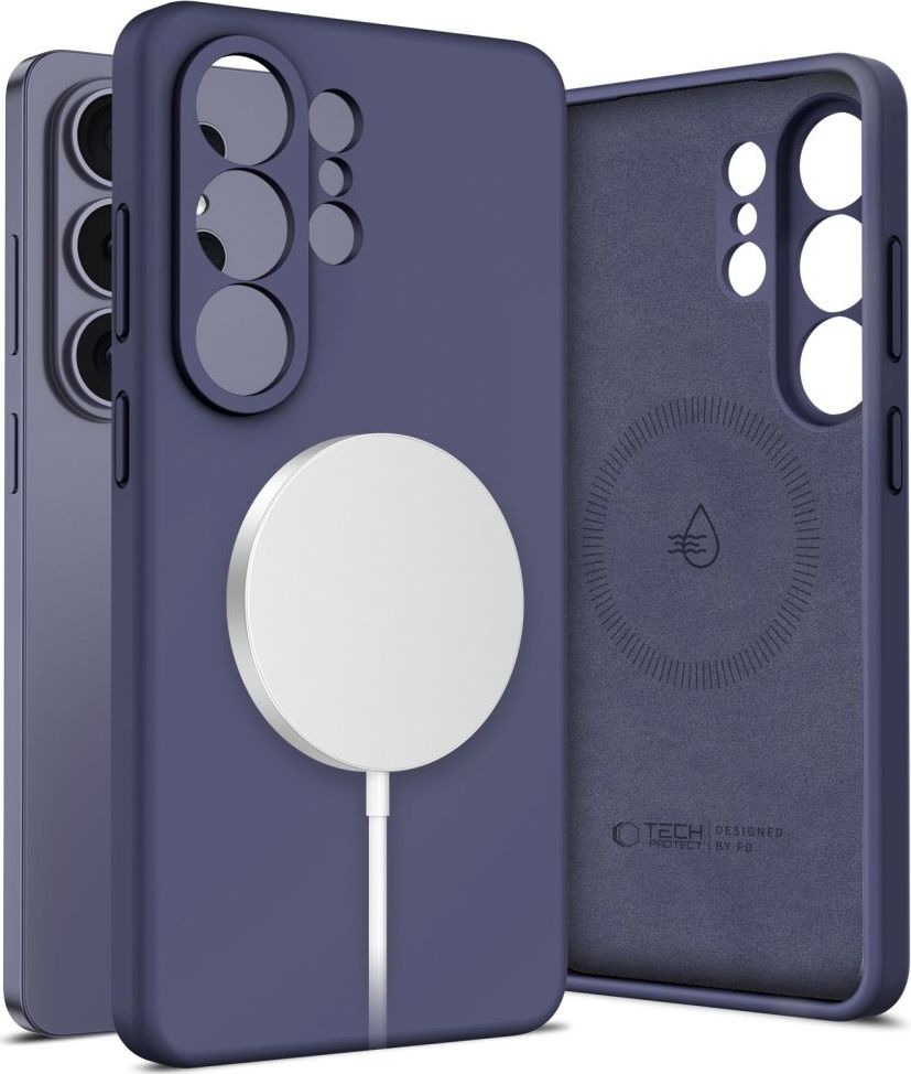 Levně Tech-Protect Silicone MagSafe silikonový kryt na Samsung Galaxy S26 Ultra, Cobalt Violet
