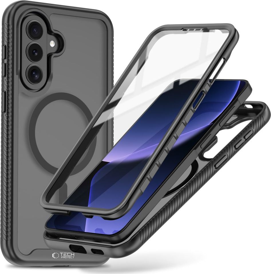 Levně Tech-Protect Defense MagSafe kryt na Samsung Galaxy A57 5G, Matte Black