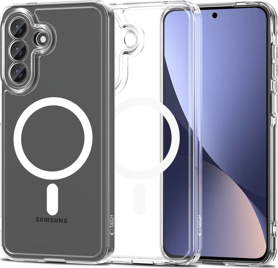 Levně Tech-Protect kryt FlexAir Hybrid MagSafe Samsung Galaxy A57 5G, čirá
