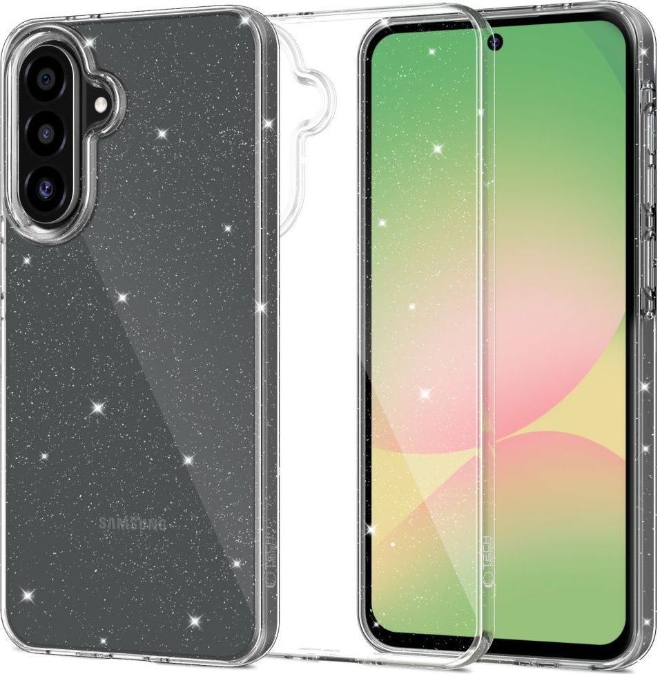 Levně Tech-Protect FlexAir ochranný kryt pro Samsung Galaxy A57 5G, Glitter