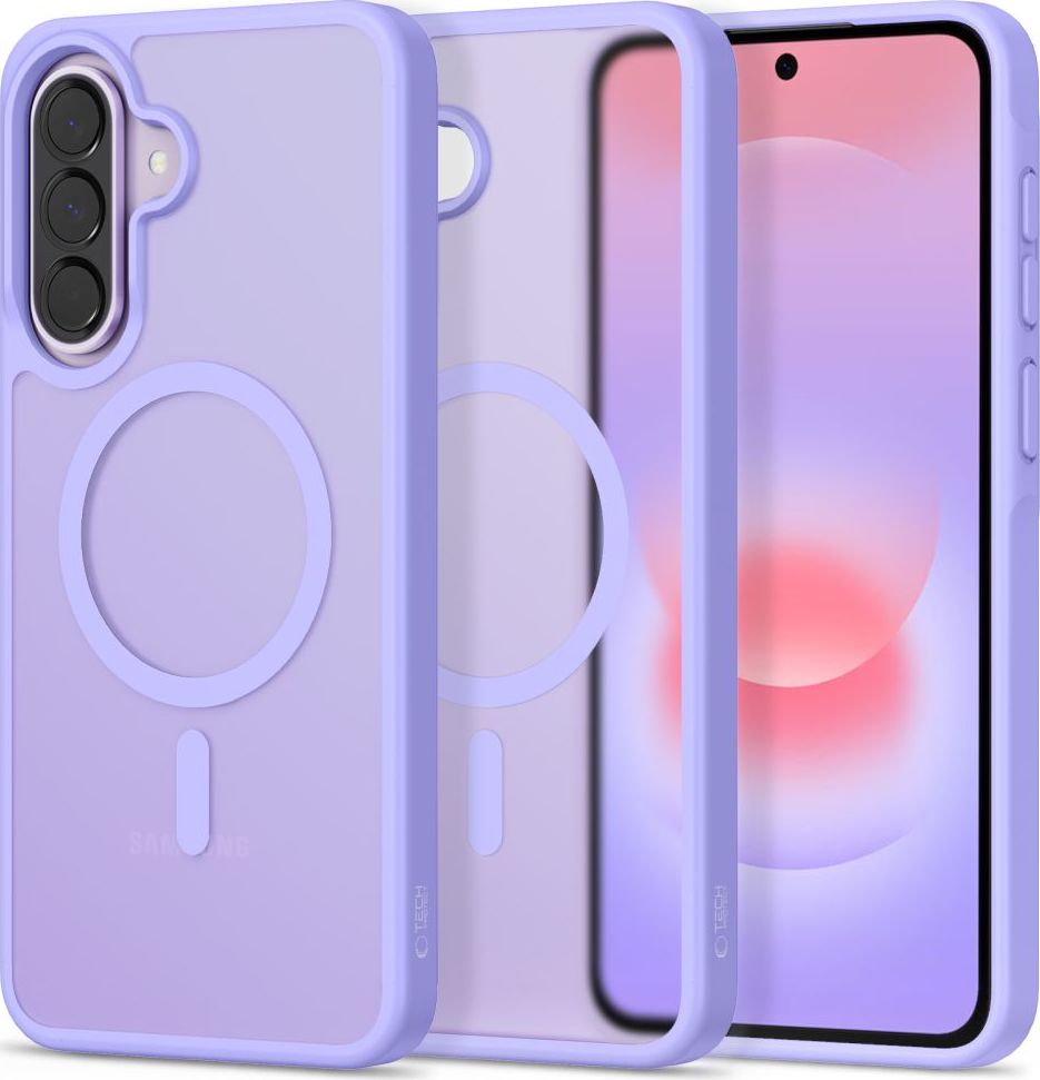 Levně Tech-Protect Magmat MagSafe kryt pro Samsung Galaxy A57 5G, Matte Lilac
