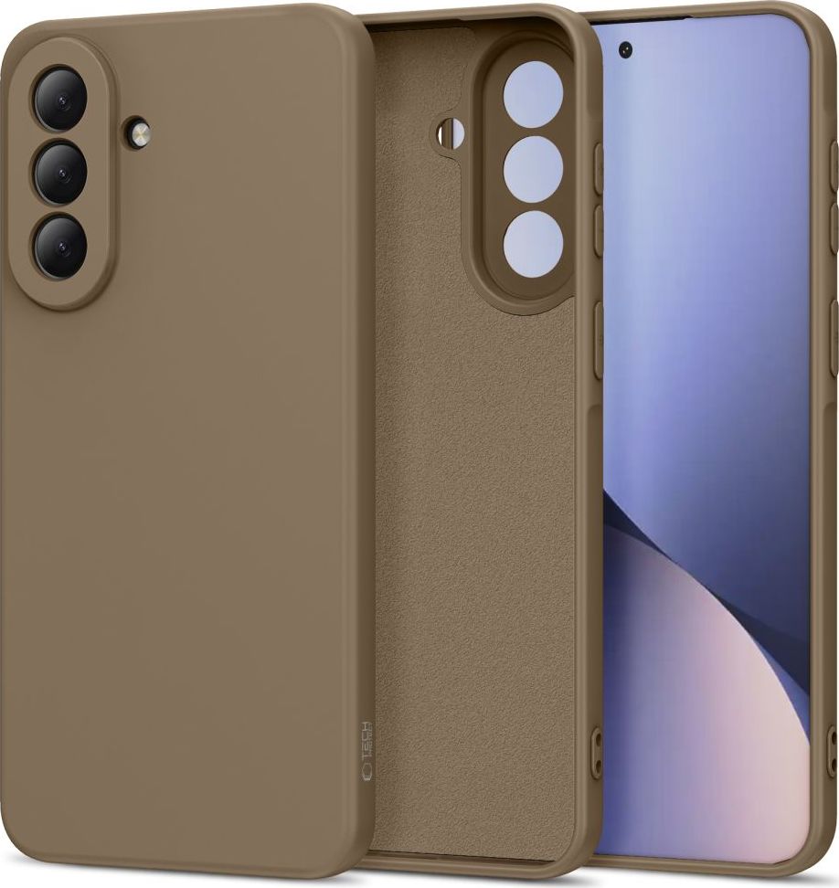 Levně Tech-Protect Icon kryt na Samsung Galaxy A57 5G, hnědý