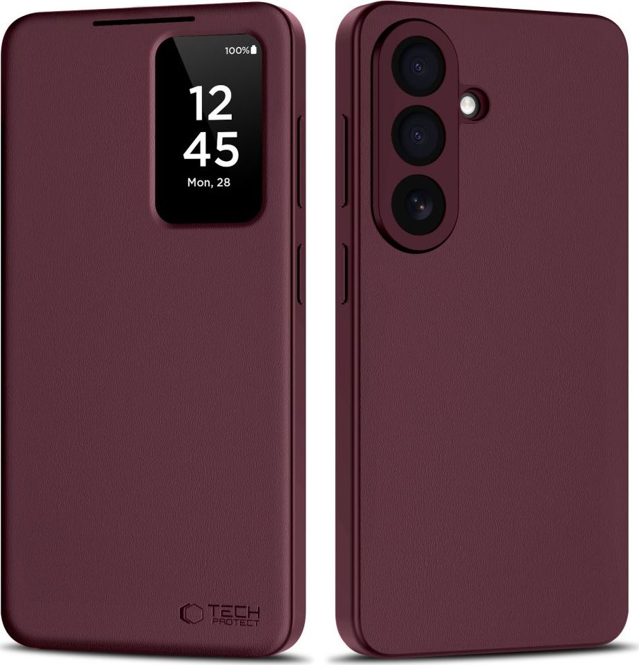 Levně Tech-Protect Smart Wallet pouzdro pro Samsung Galaxy A57 5G, Mulberry