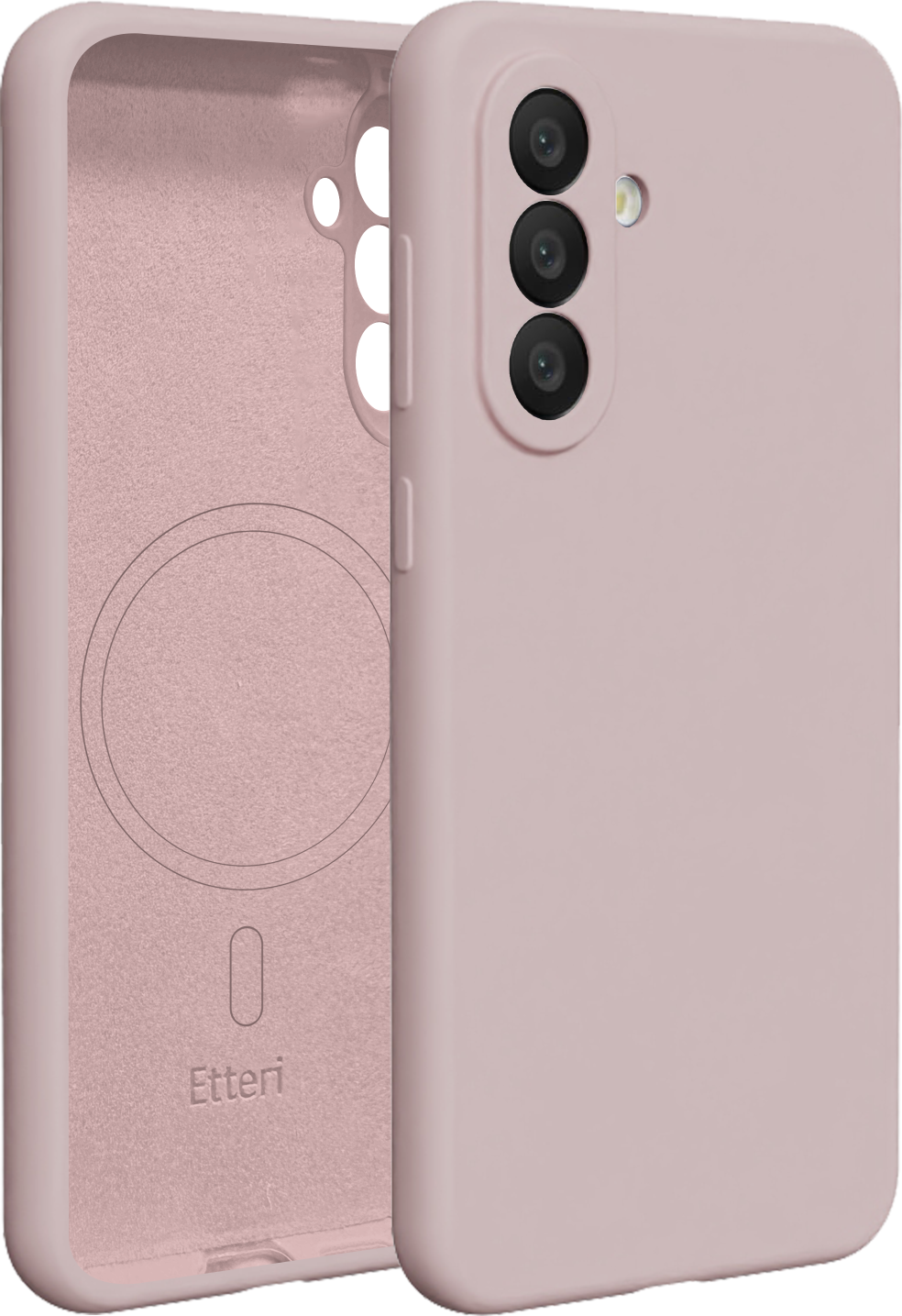Levně Etteri Silicone Mag kryt pro Samsung Galaxy A37 5G, světle růžový