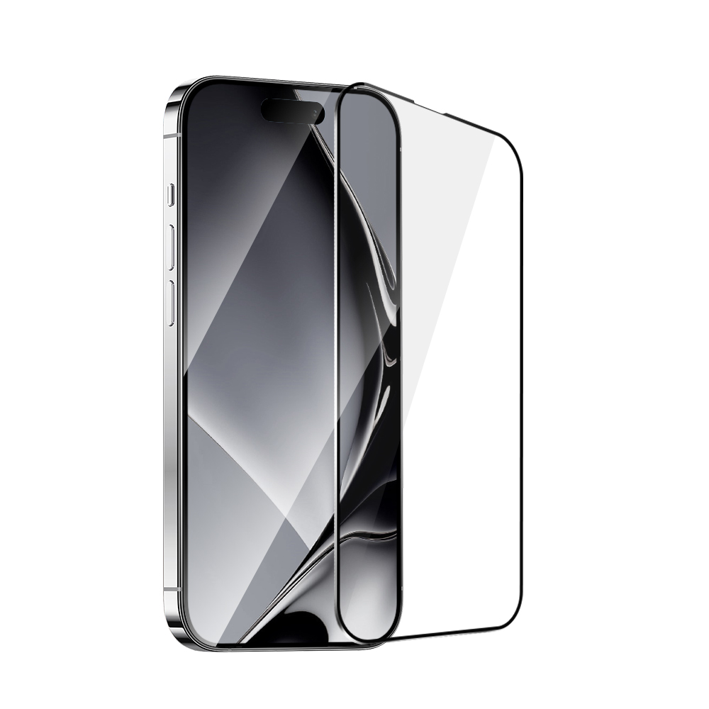Levně TFO Tvrzené sklo s kovovým rámem pro Samsung Galaxy A36 5G / A37 5G, černý rám