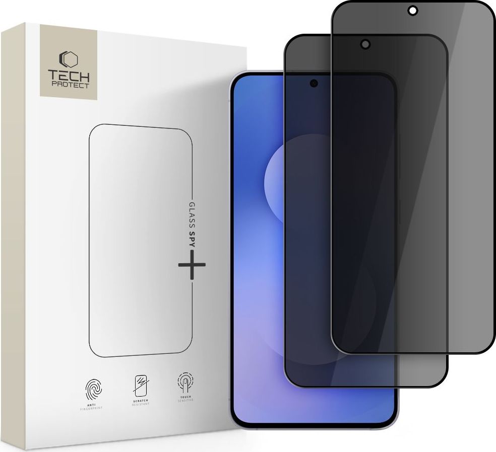 Levně Tech-Protect Glass SPY+ privacy zatmavující tvrzené sklo, 2-pack pro Samsung Galaxy A37 / A57 5G / S25 FE