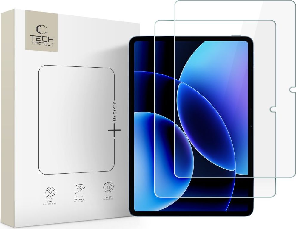 Levně Tvrzené sklo TECH-PROTECT GLASS FIT+ 2-PACK XIAOMI PAD 7 / 7 PRO / 8 / 8 PRO 11.2 CLEAR