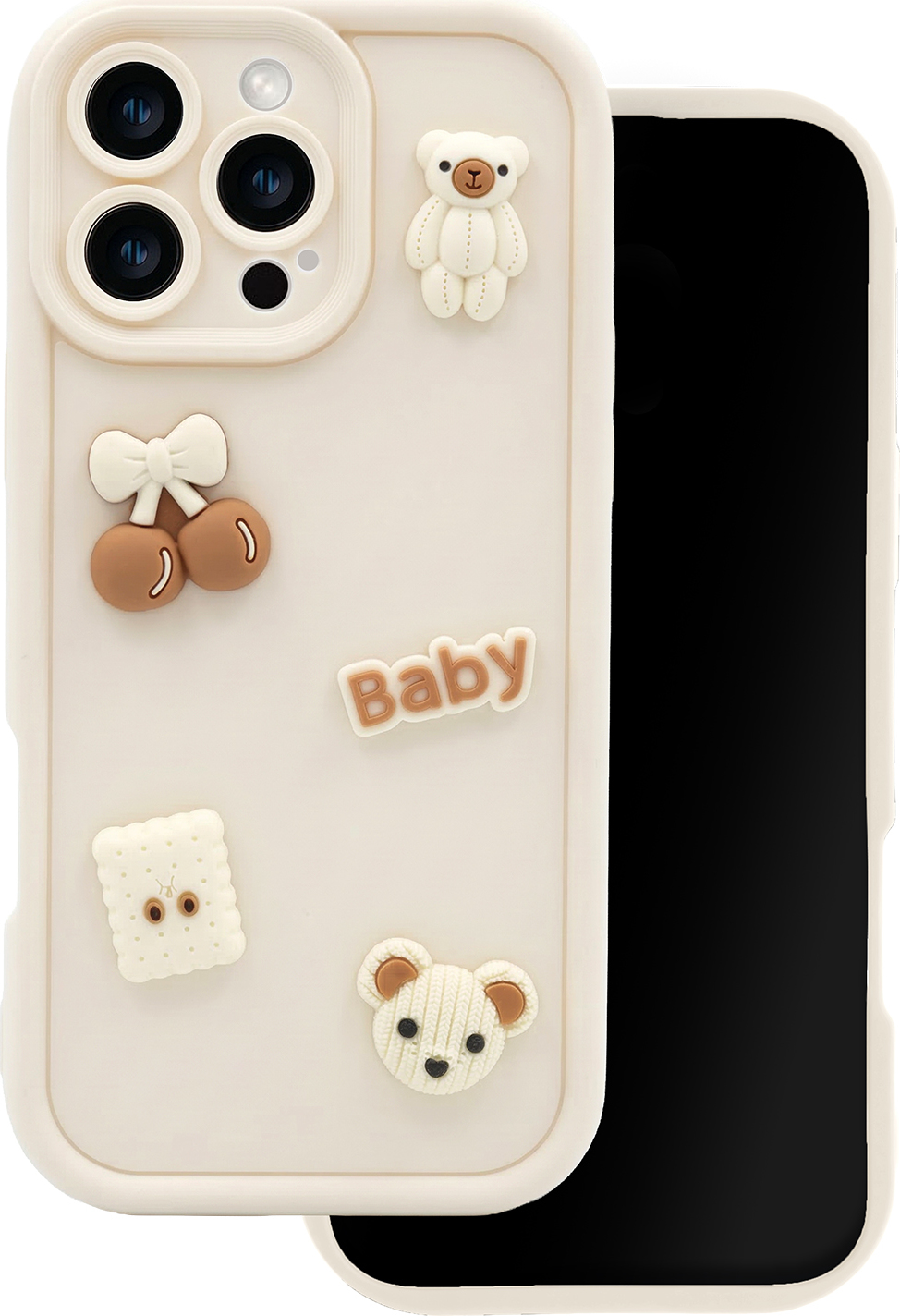 Levně TFO Ultra trendy 3D kryt pro iPhone 17 Pro Max 6,9" s motivem medvěda