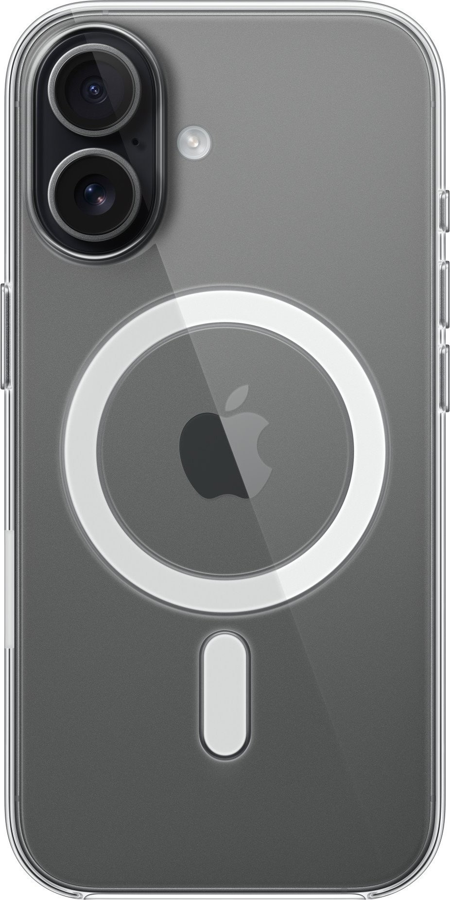 Levně MGF24ZM/A Apple Clear Kryt vč. MagSafe pro iPhone 17 Transparent