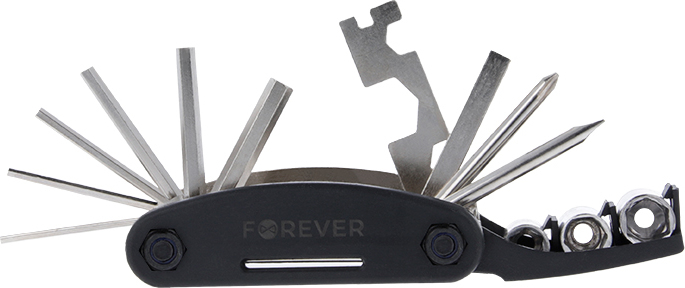 Levně Multifunkční nářadí (multitool) na kolo MT-16 Forever Outdoor